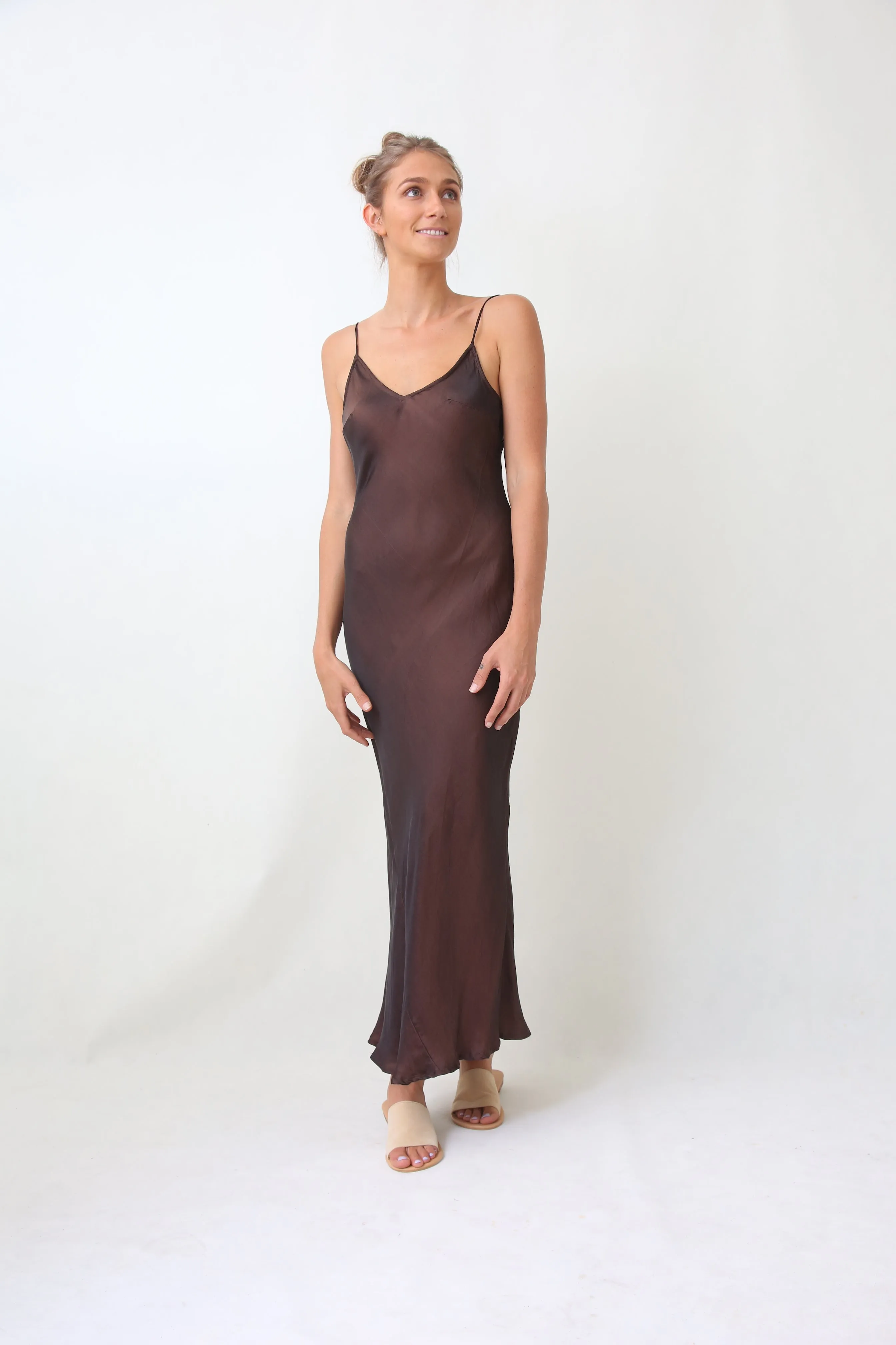 Marilyn Classic dress - Copper
