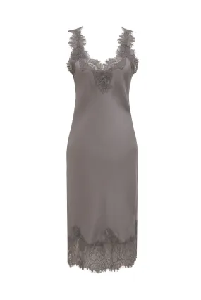 Megan Coco Dress Platinum Grey