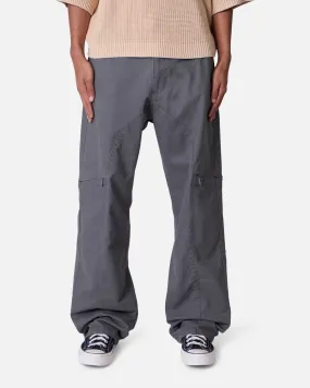 MNML Secret Zipper Cargo Pants Grey
