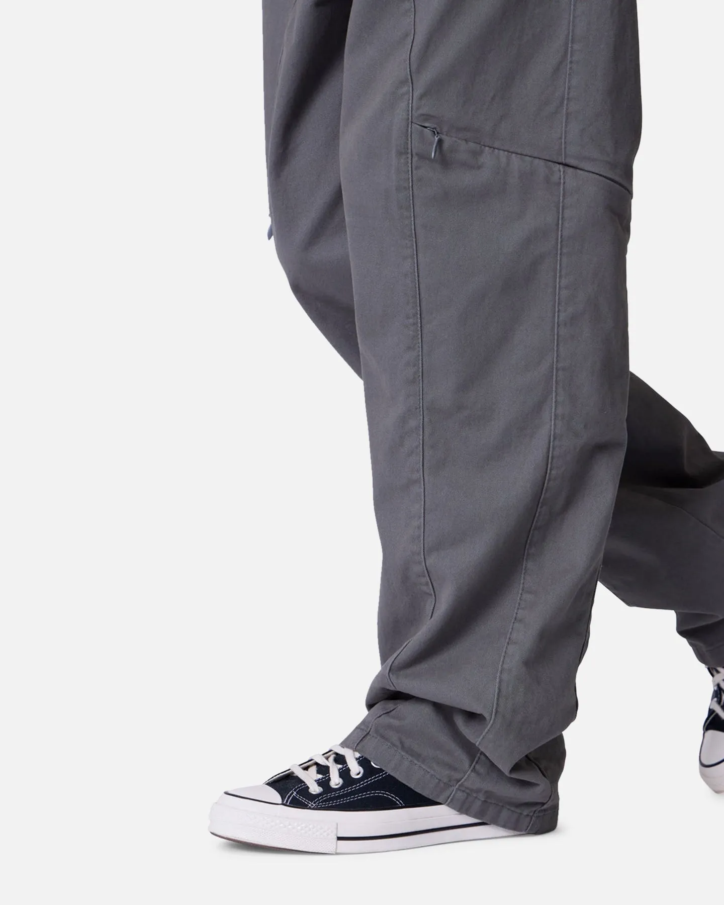 MNML Secret Zipper Cargo Pants Grey