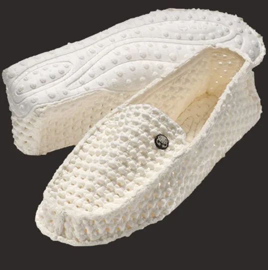 Mocassins le DD - blanc