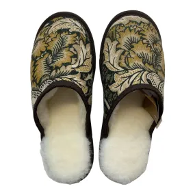 Morris Wandle Large White Slippers