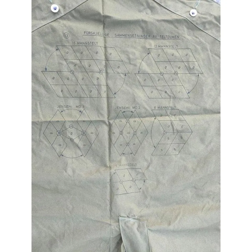 Norwegian Army Poncho / Tent Sheet