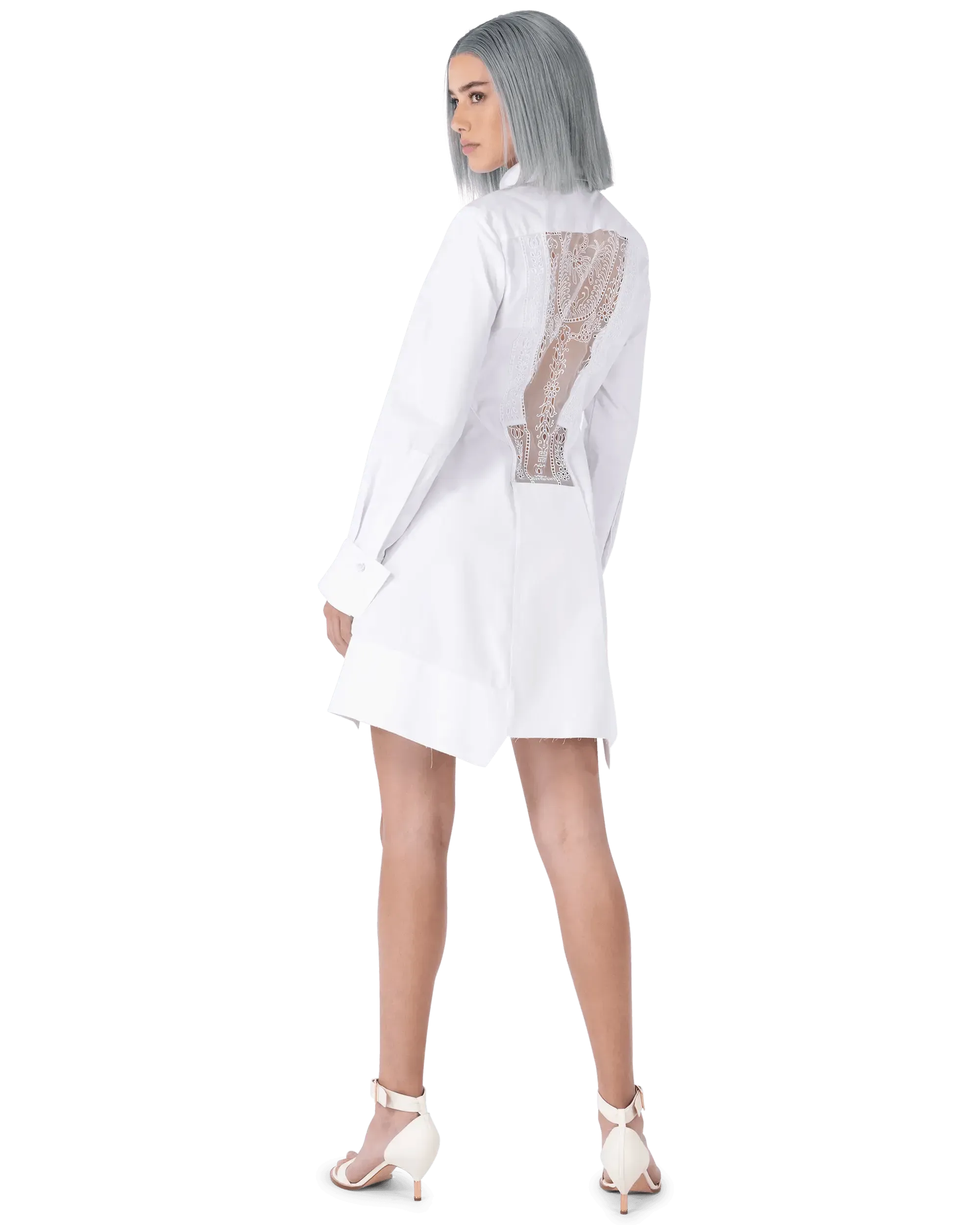 Peplum Shirt Dress