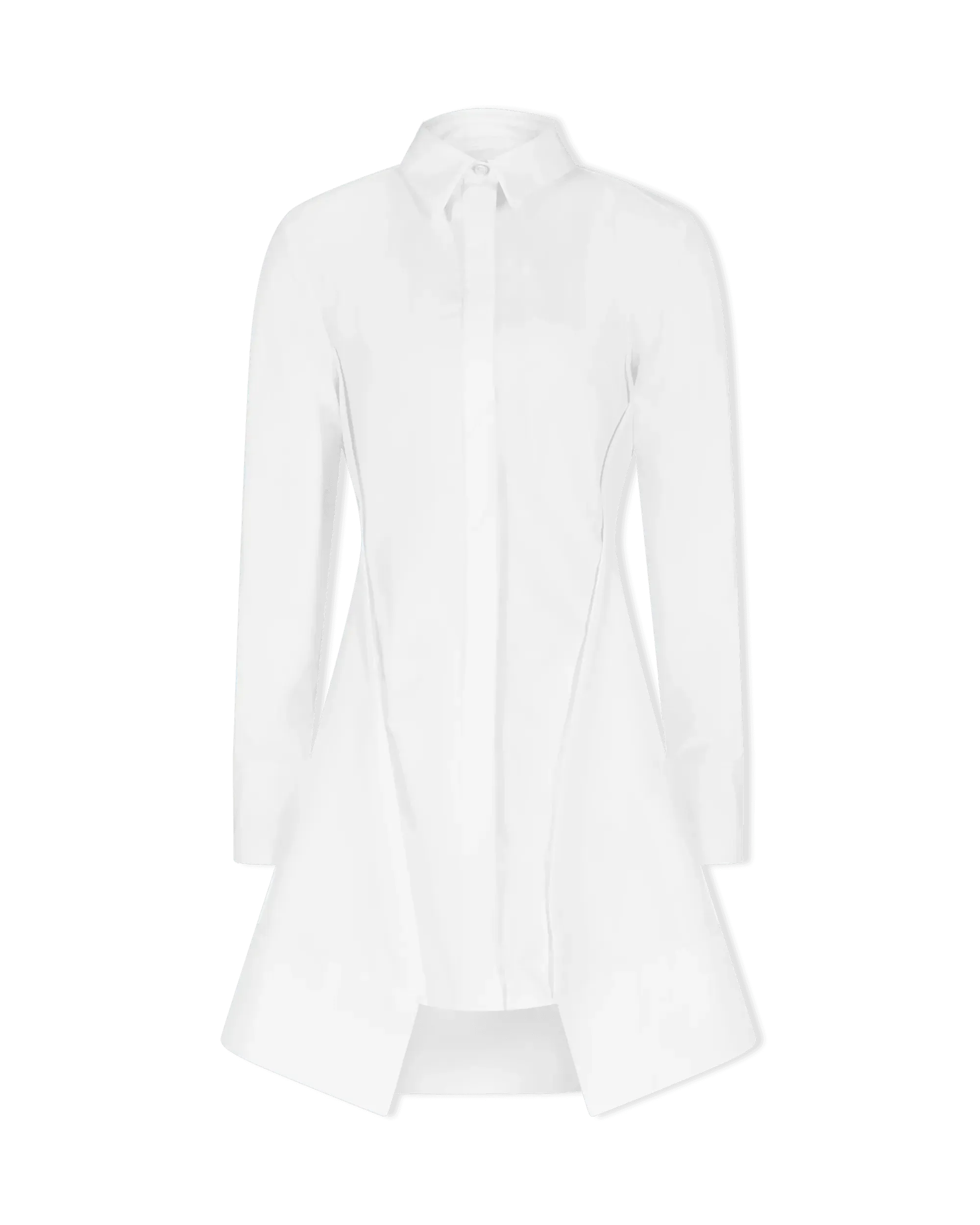 Peplum Shirt Dress