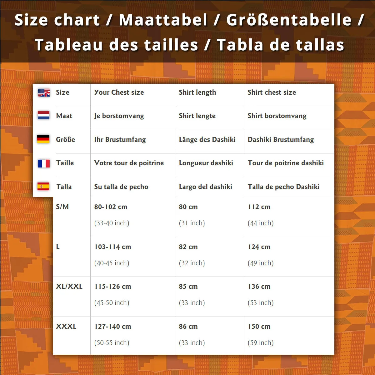 Red / Orange Bogolan  Dashiki Shirt / Dashiki Dress - African print top - Unisex