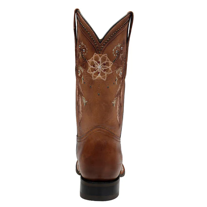 Rio Grande Women's Lulú Low Heel Western Boots - Square Toe
