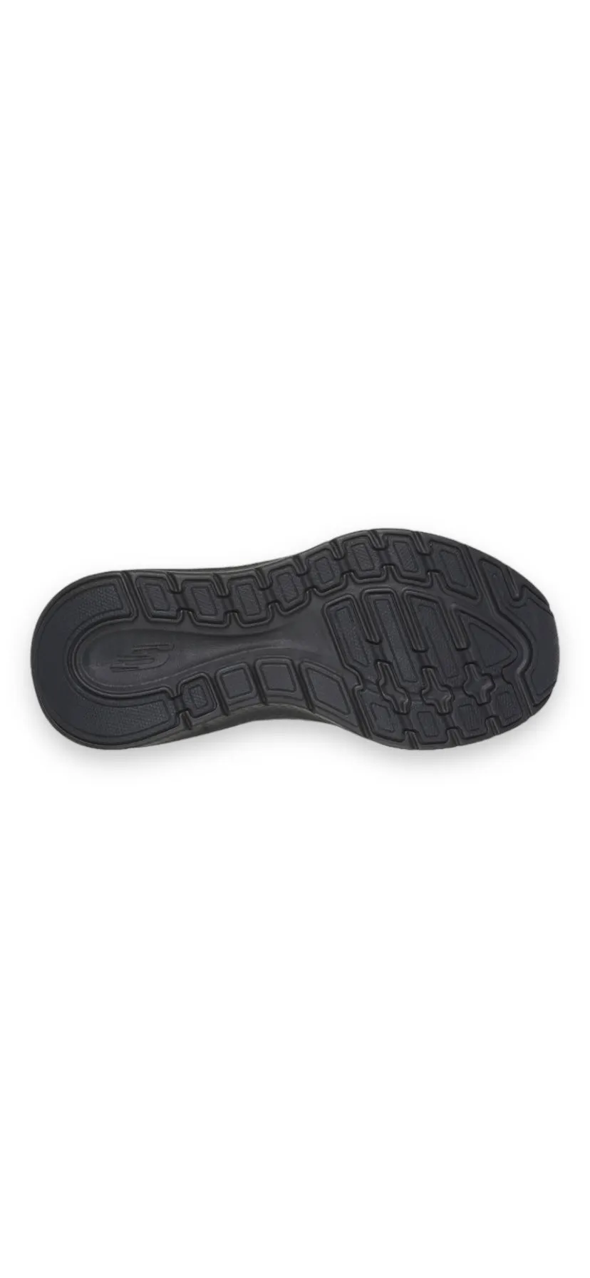 Skechers - Mens black slip-ons - VALLO