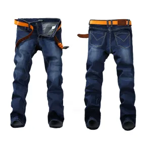 Spring Stretch JEANS Denim Men Famous Brand