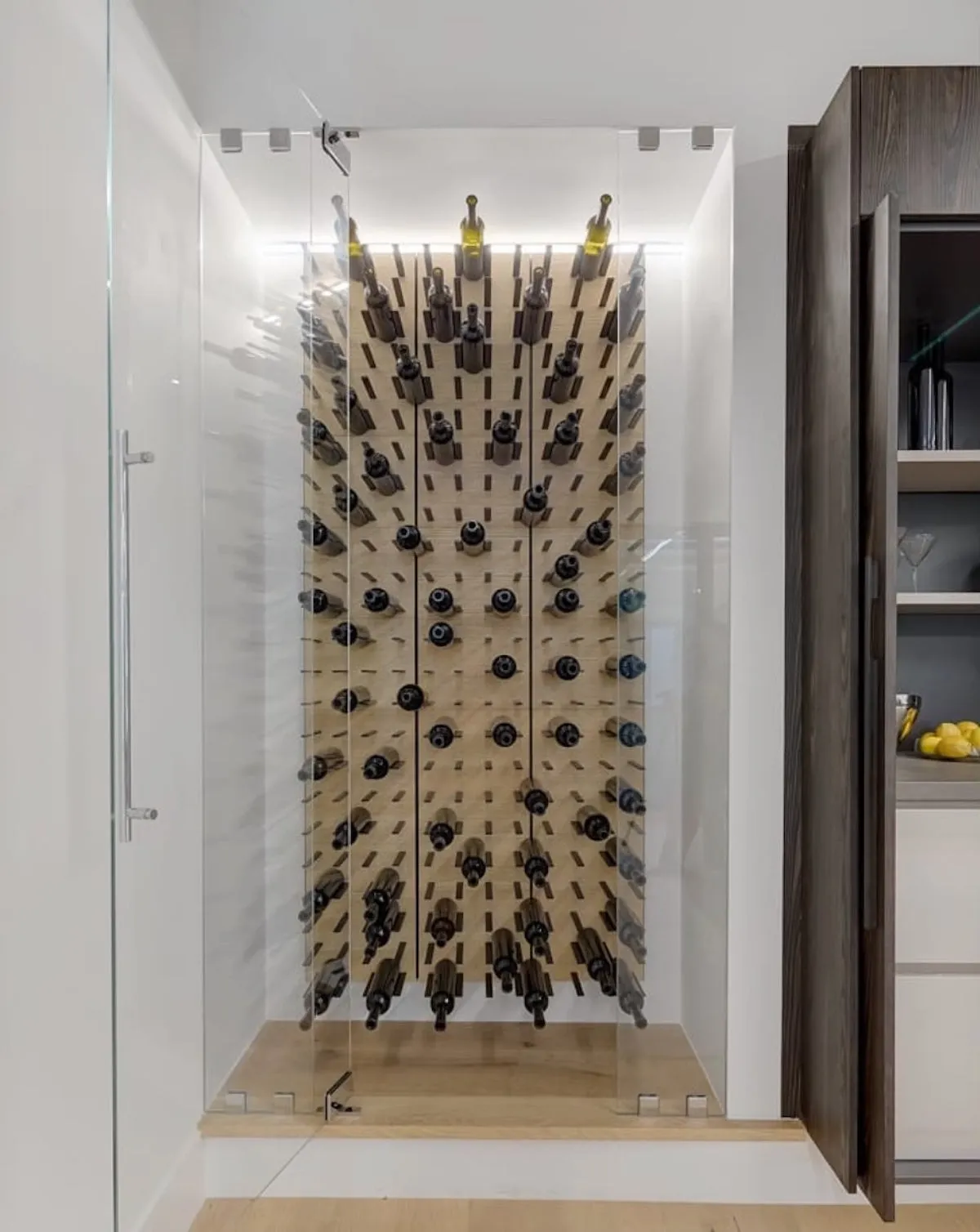 STACT Premier C-type Wine Rack - Oak & Black
