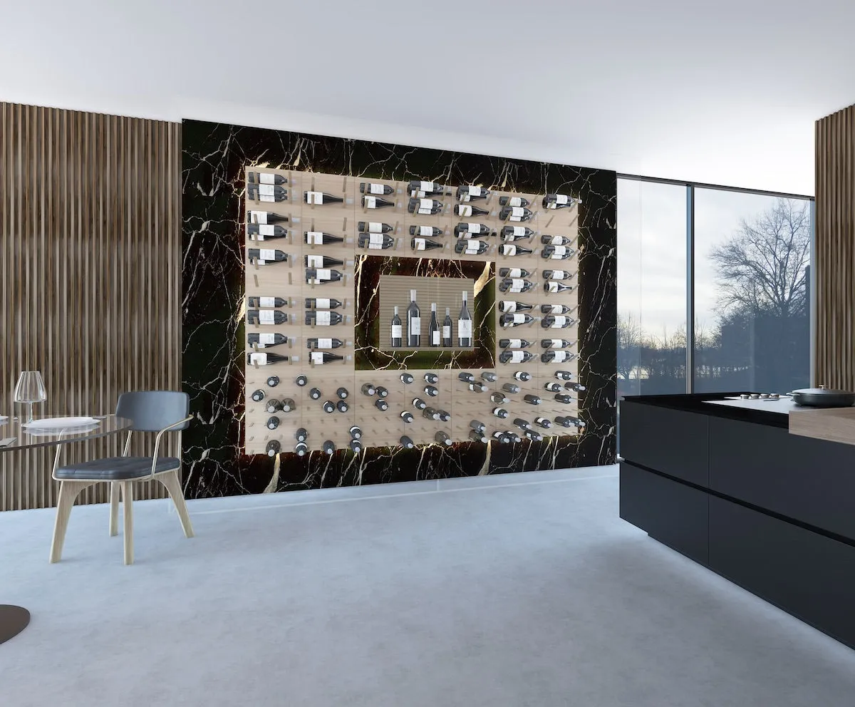 STACT Premier C-type Wine Rack - Oak & Bronze