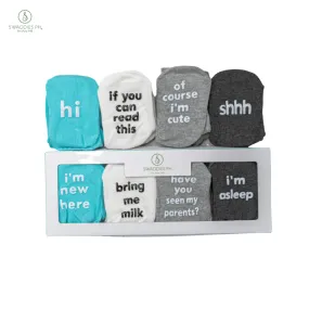 Swaddies Baby Non-slip Socks (Ribbed Cotton)
