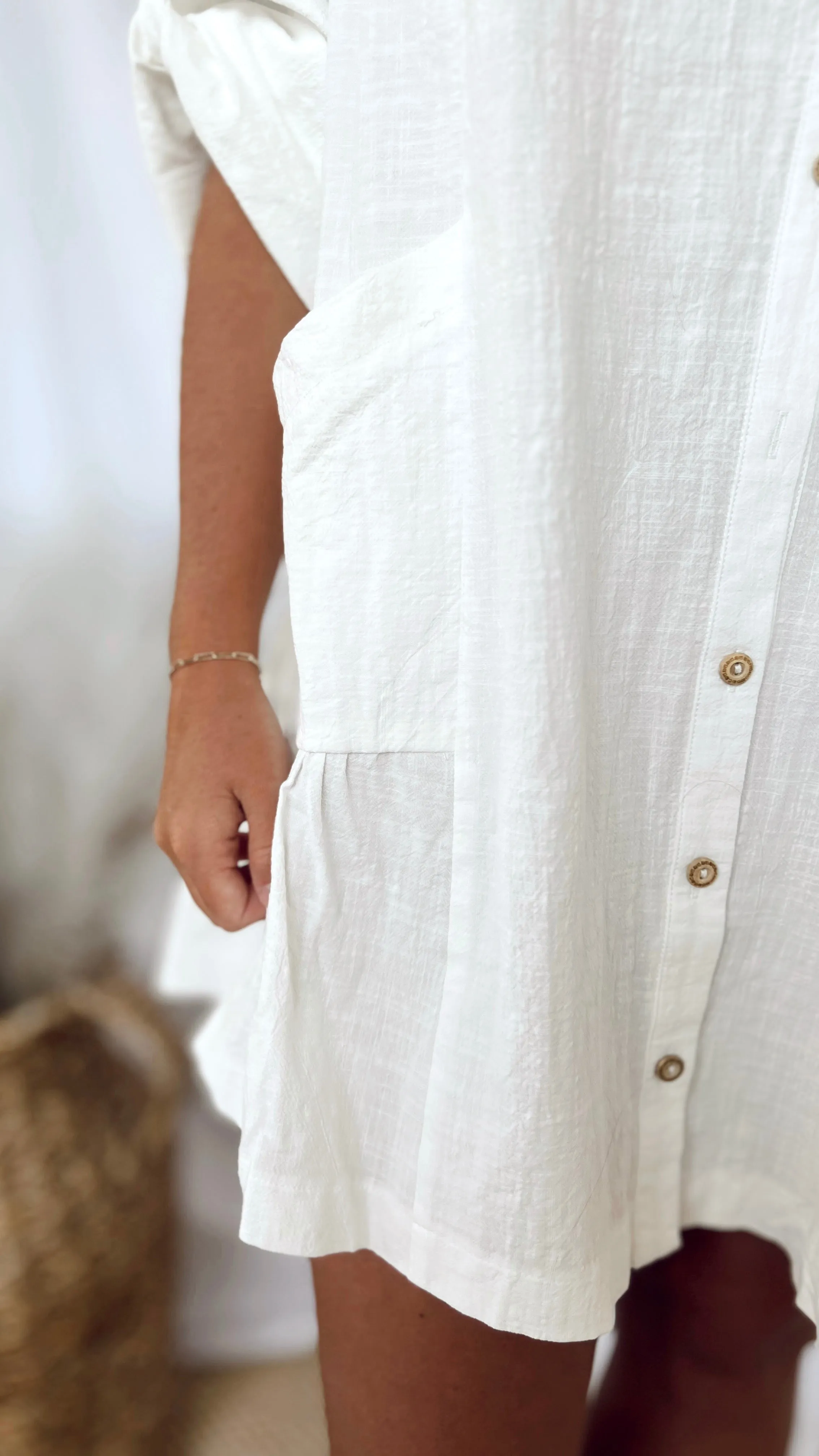 The Gemma Button Down Dress
