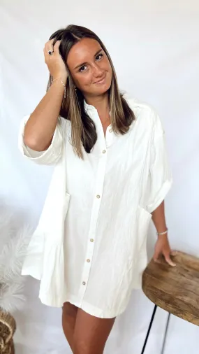 The Gemma Button Down Dress