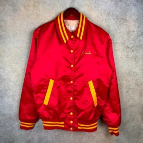 VTG 80s Satin Bomber Jacket L