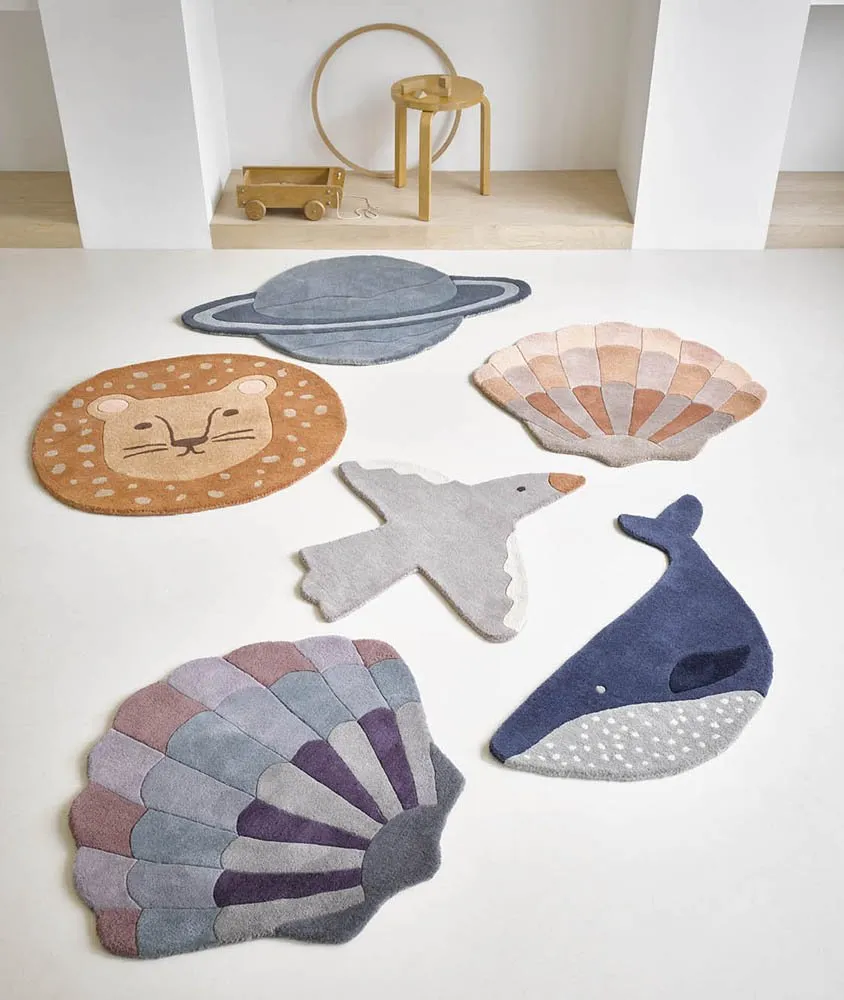 Whale Decor Rug by Rug Culture