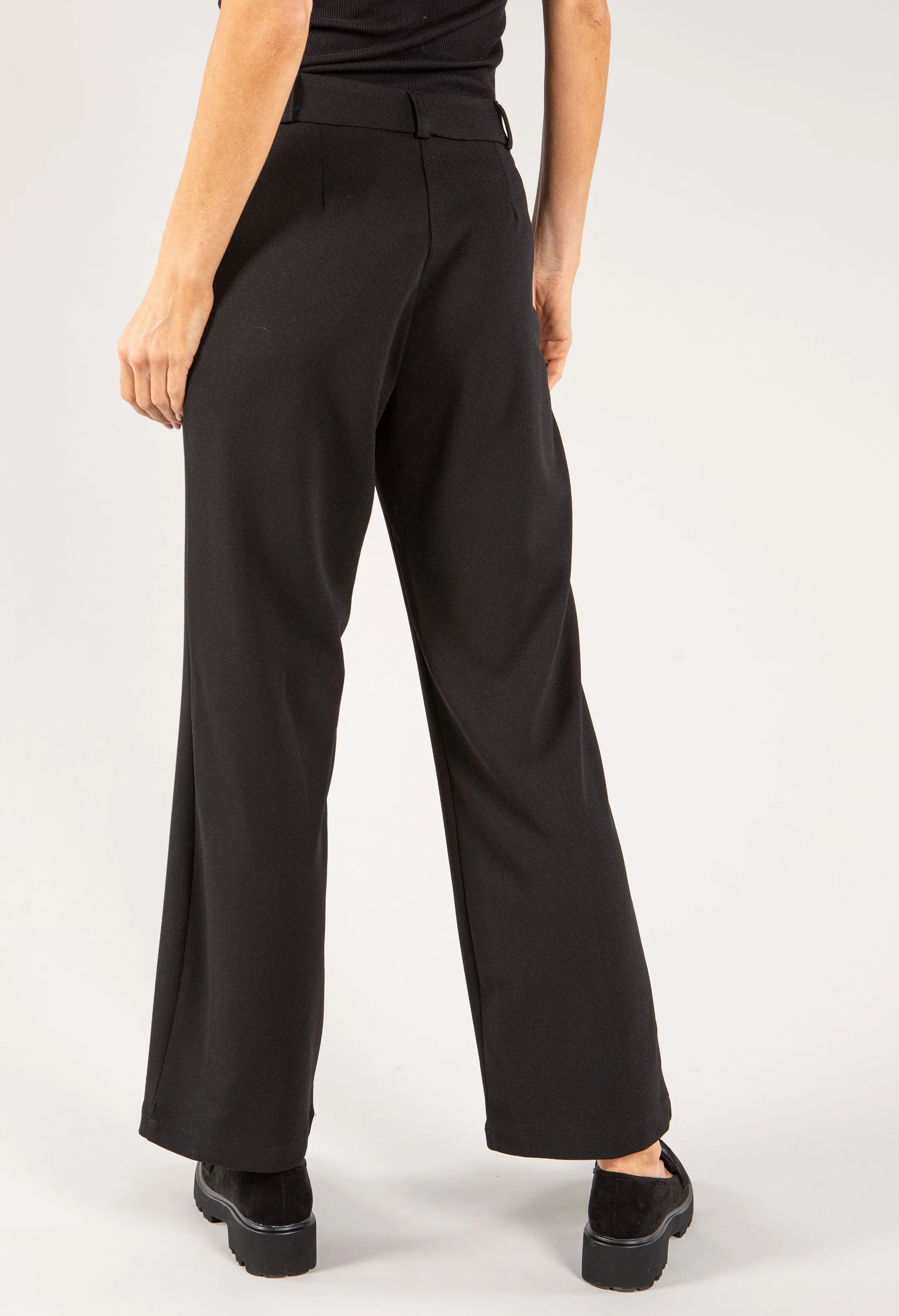 Wide Leg City Trouser
