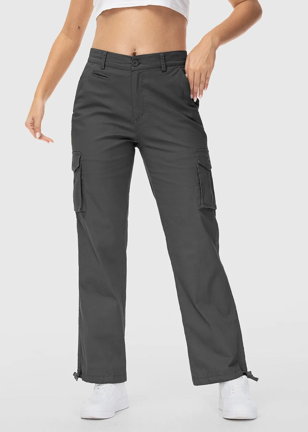 Women's Multi-Pocket Outdoor Street Casual Pants