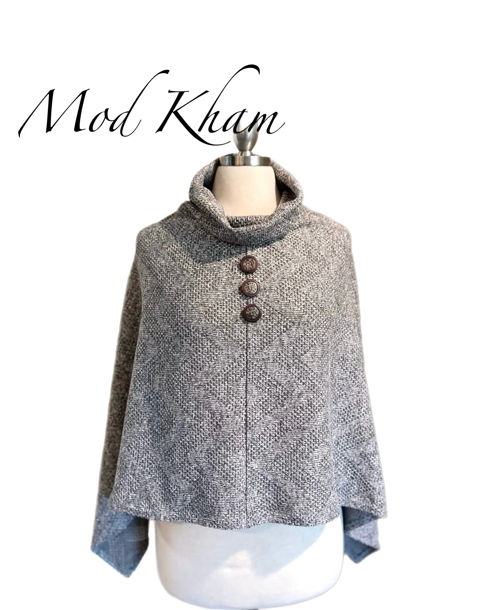 Women’s pullover Poncho/Cape