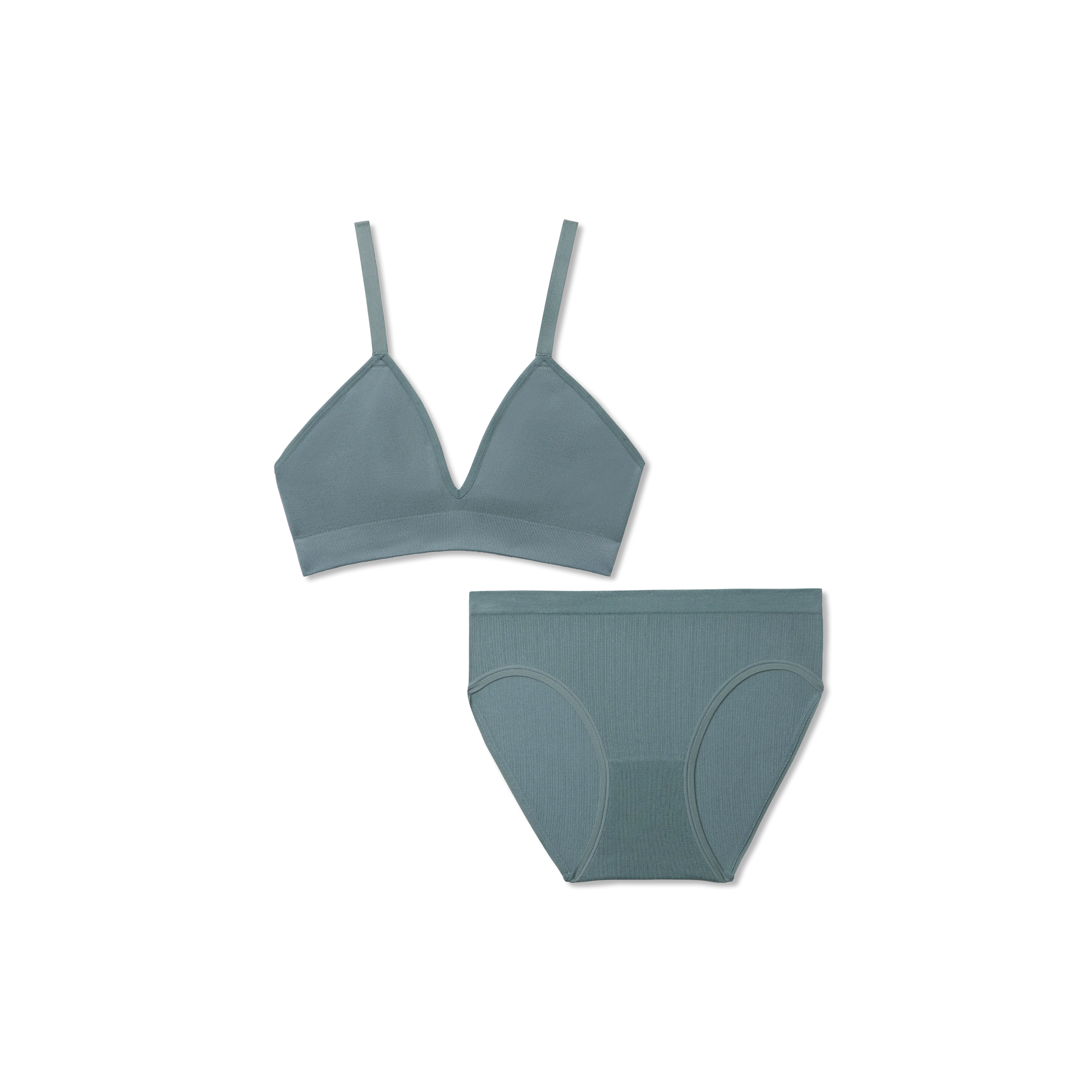 Women's Seamless Triangle Bralette   Brief
