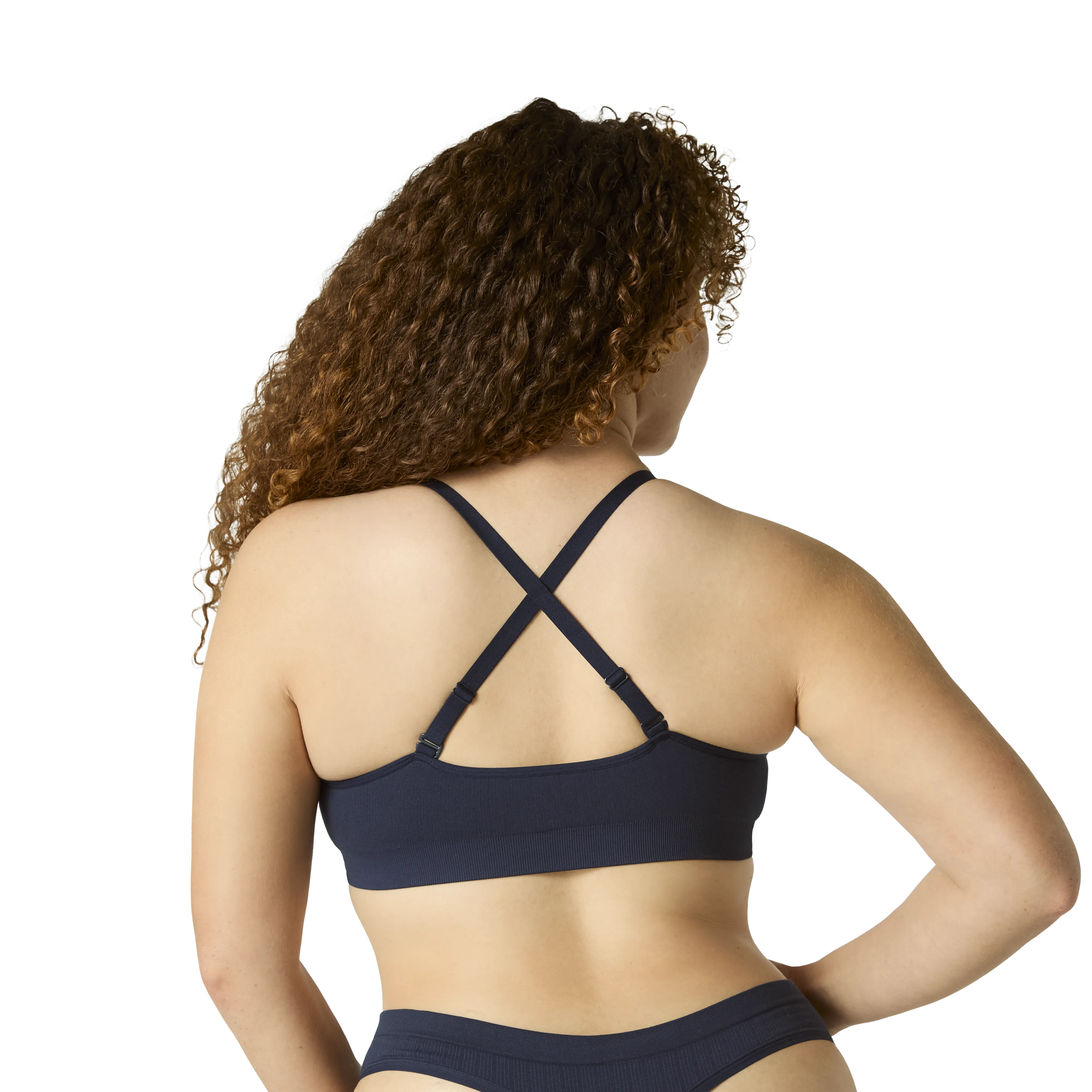 Women's Seamless Triangle Bralette   Brief