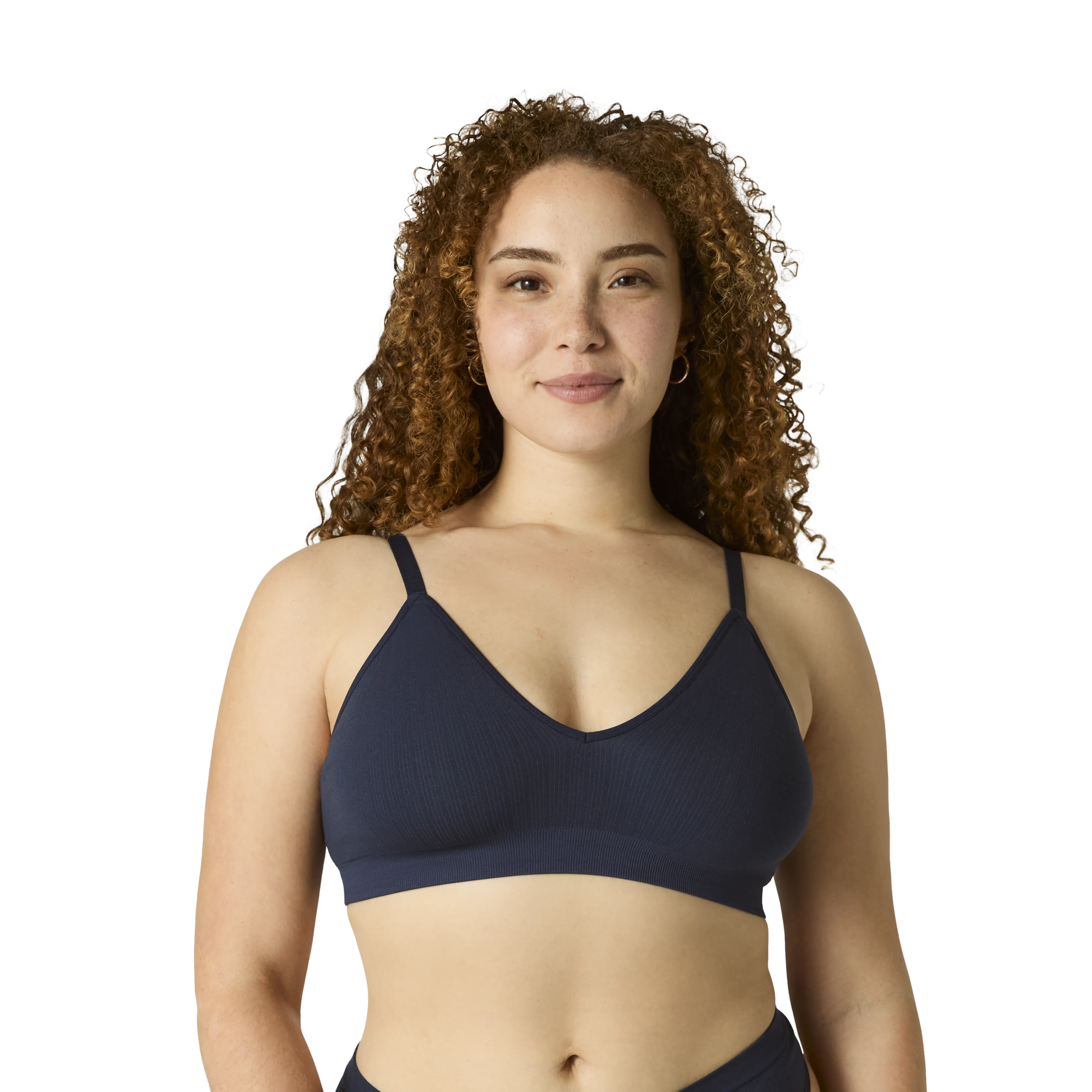 Women's Seamless Triangle Bralette   Brief