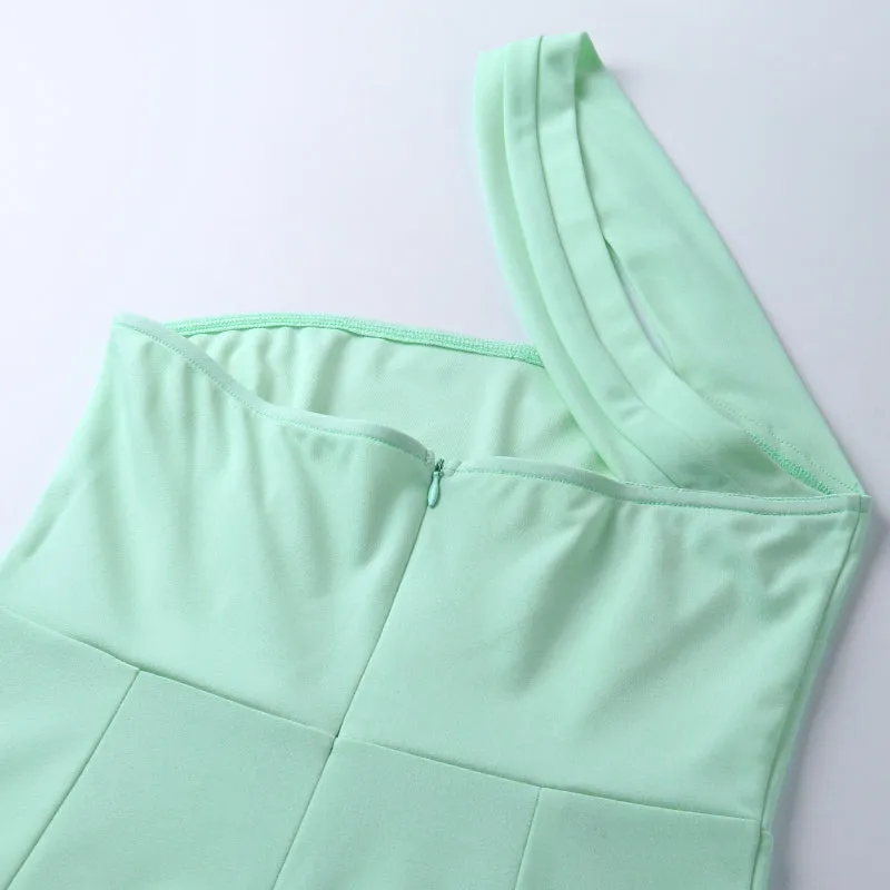 Women's Sleeveless Elastic Bodycon Dress