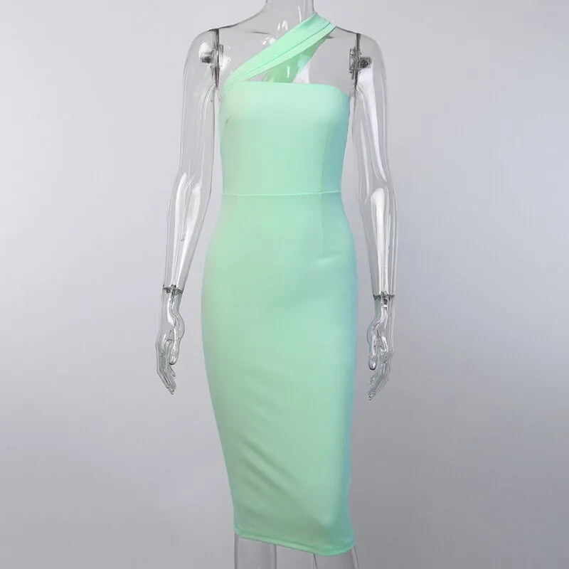 Women's Sleeveless Elastic Bodycon Dress