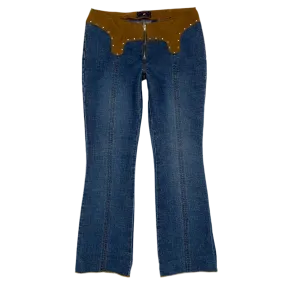 Y2K Western Jeans (L)